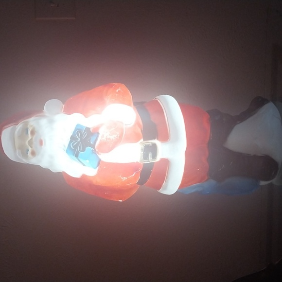 Empire Plastic Corp Holiday Santa Blow Mold Christmas Decor Poshmark